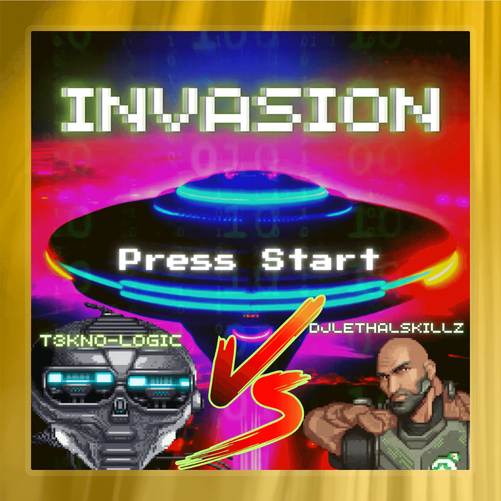 INVASION EAT TRACKS (DJ Lethal Skillz X T3kNo-Logic)